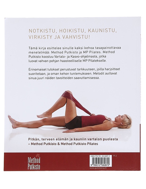 Method Putkiston parhaat & Pilates : syvävenytys, syväjumppa, kasvo-ohjelma, Pilates - Putkisto, Marja - Tietokirjat ja oppaat - 10105627357 - 1
