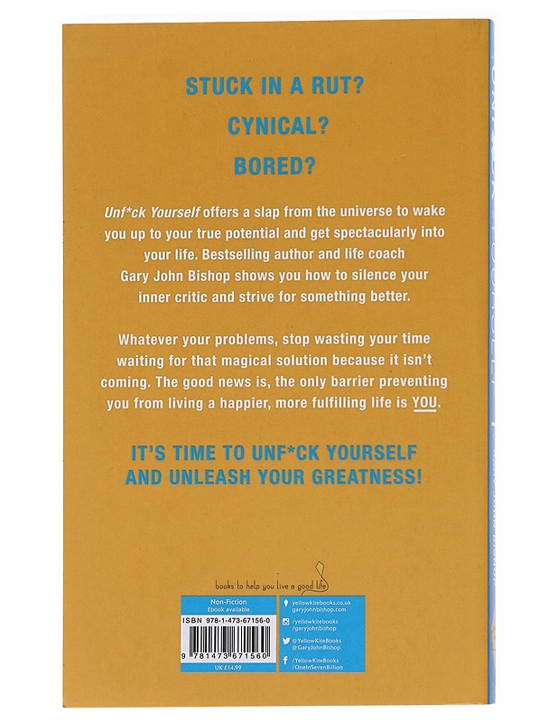 Unf*ck Yourself - Gary Jon Bishop - Tietokirjat ja oppaat - 10105627383 - 1