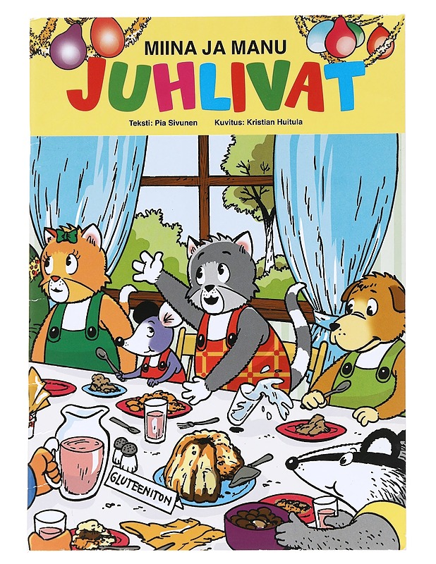 Miina ja Manu juhlivat - Sivunen, Pia - Lastenkirjat - 10105627388 - 0