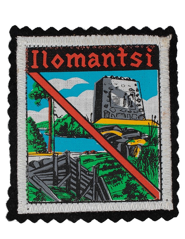 Kangasmerkki Ilomantsi, 6x7 cm - Ompelu - 10105627386 - 0