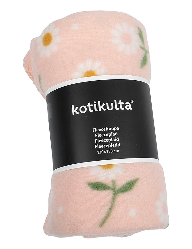 KOTIKULTA fleecehuopa, 120x150 cm - Tyynyt ja peitot - 10105627426 - 0