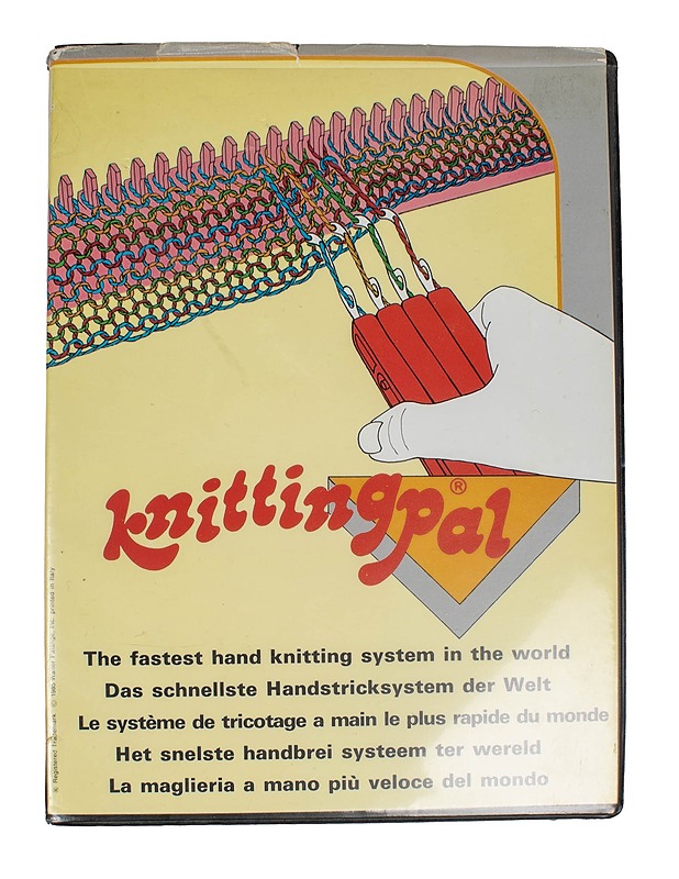 WALTER PALANGE INC Knitting Pal käsinneulontajärjestelmä -pakkaus, Retro - Käsityö - 10105627443 - 0
