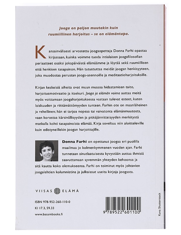 Jooga ja elämän voima - Farhi, Donna - Tietokirjat ja oppaat - 10105627447 - 1