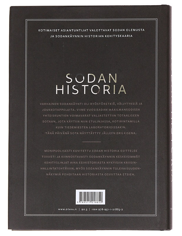 Sodan historia - Malkki, Janne - Historiakirjat - 10105627611 - 1