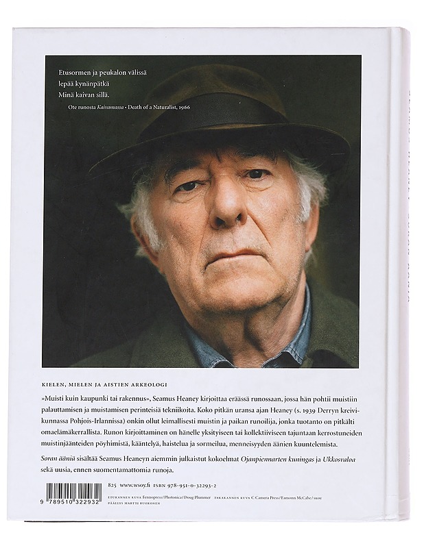 Soran ääniä, Seamus Heaneyn runoja - Heaney, Seamus - Runot ja näytelmät - 10105627622 - 1