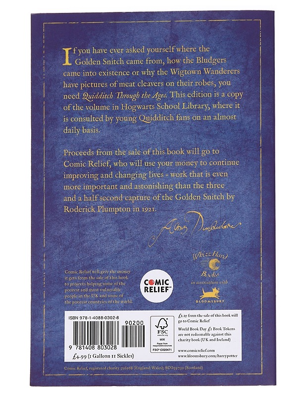 Quidditch through the ages - Rowling, J. K. - Nuorten kirjat - 10105627653 - 1