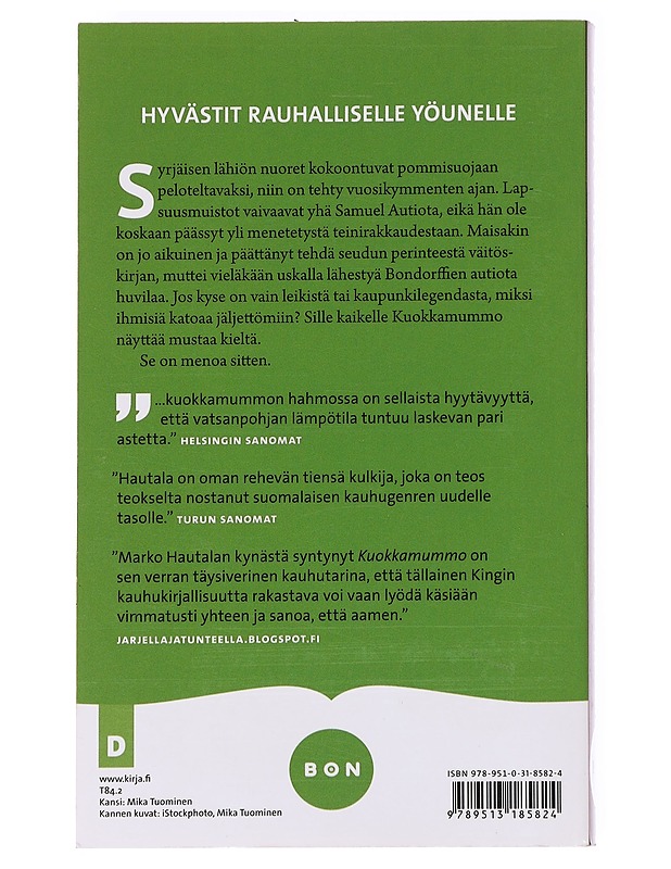 Kuokkamummo - Marko Hautala - Romaanit ja novellit - 10105627687 - 1