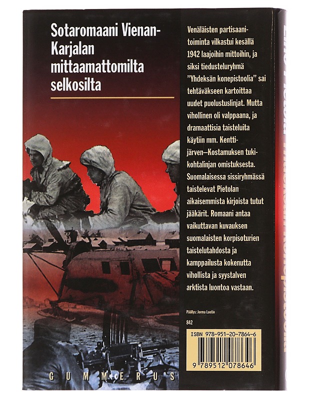 Yhdeksän konepistoolia - Eino Pietola - Romaanit ja novellit - 10105627690 - 1