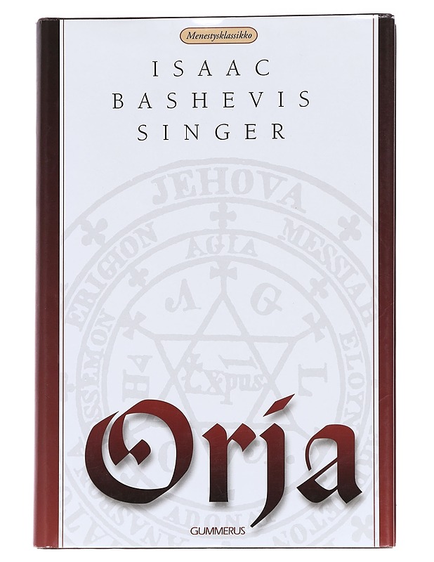 ORJA - Singer, Isaac Bashevis - Romaanit ja novellit - 10105627691 - 0