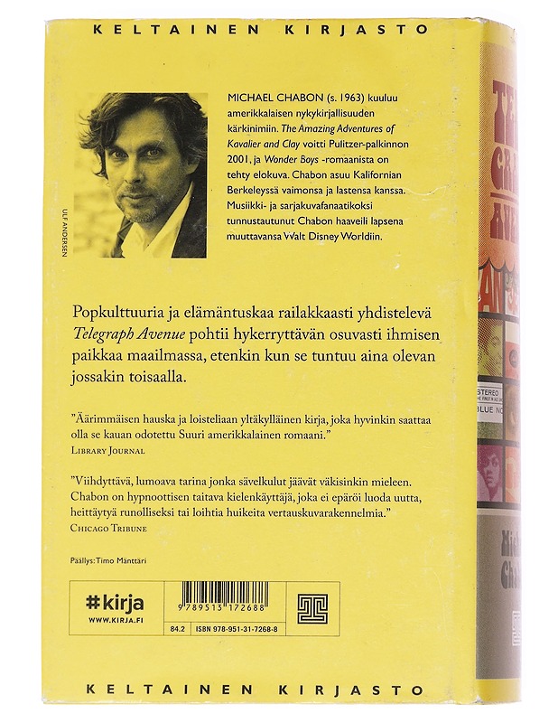 Telegraph Avenue - Chabon, Michael - Romaanit ja novellit - 10105627697 - 1