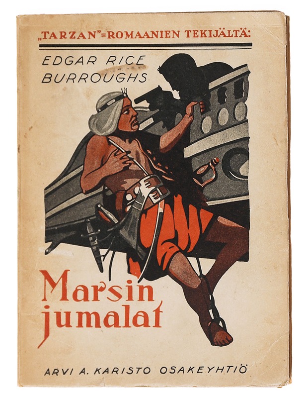 Marsin jumalat - Burroughs, Edgar Rice - Fantasia- ja scifi - 10105627706 - 0