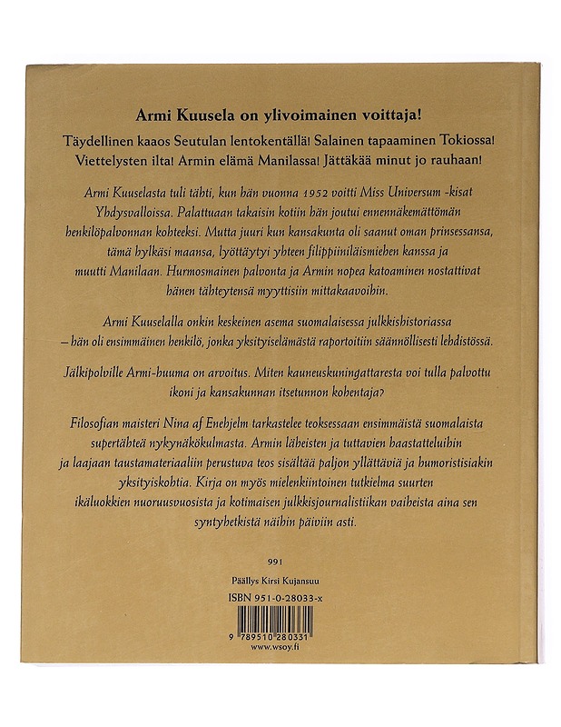 Armi Kuusela  - Nina af Enehjelm - Elämäkerrat ja muistelmat - 10105627729 - 1