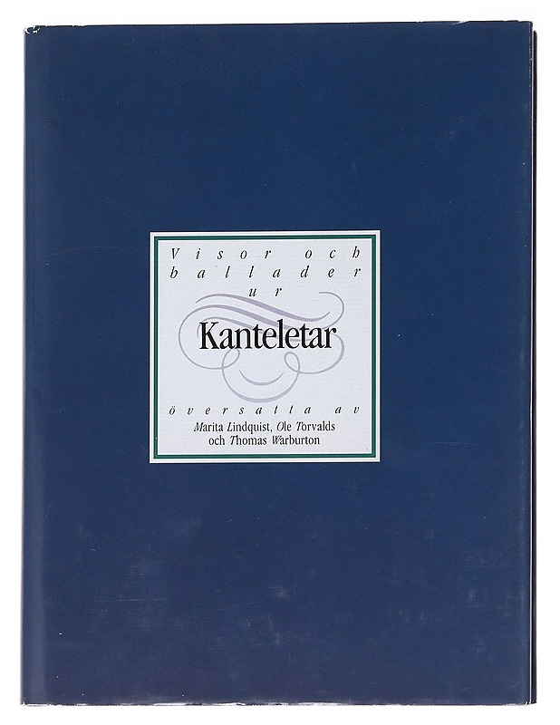 Visor och ballader ur Kanteletar - Lindquist, Marita - Runot ja näytelmät - 10105627739 - 0