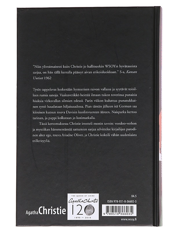 Totuus Hallavan hevosen majatalosta - Christie, Agatha - Romaanit ja novellit - 10105627746 - 1