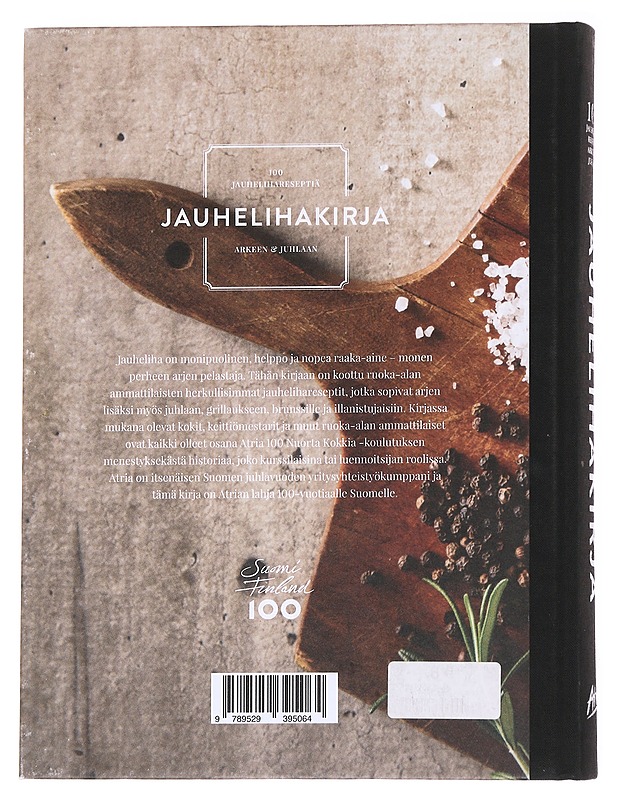 Jauhelihakirja : 100 jauhelihareseptiä arkeen & juhlaan - Nurmi, Alex - Ruokakirjat - 10105627757 - 1