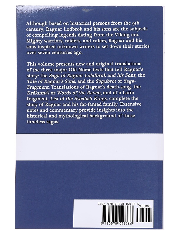 The sagas of Ragnar Lodbrok - Waggoner, Benjamin M. - Elämäkerrat ja muistelmat - 10105627776 - 1