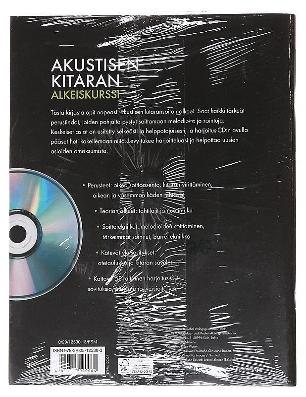 Akustisen kitaran alkeiskurssi : mukana harjoitus-CD - Walter, Frank - Tietokirjat ja oppaat - 10105627786 - 1