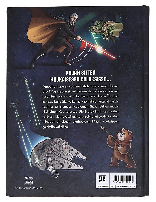 Star Wars : 5 minuutin satuja - Schmidt, Rebecca L. - Lastenkirjat - 10105627796 - 1