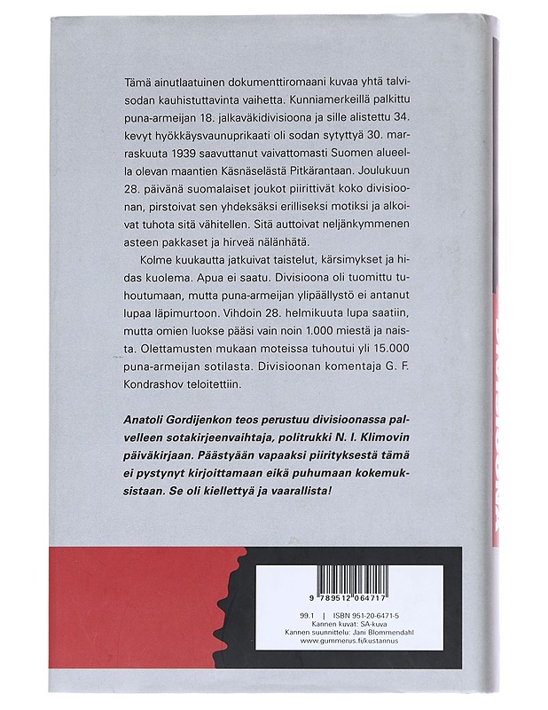 Kuoleman divisioona - Gordijenko, Anatoli - Historiakirjat - 10105627823 - 1