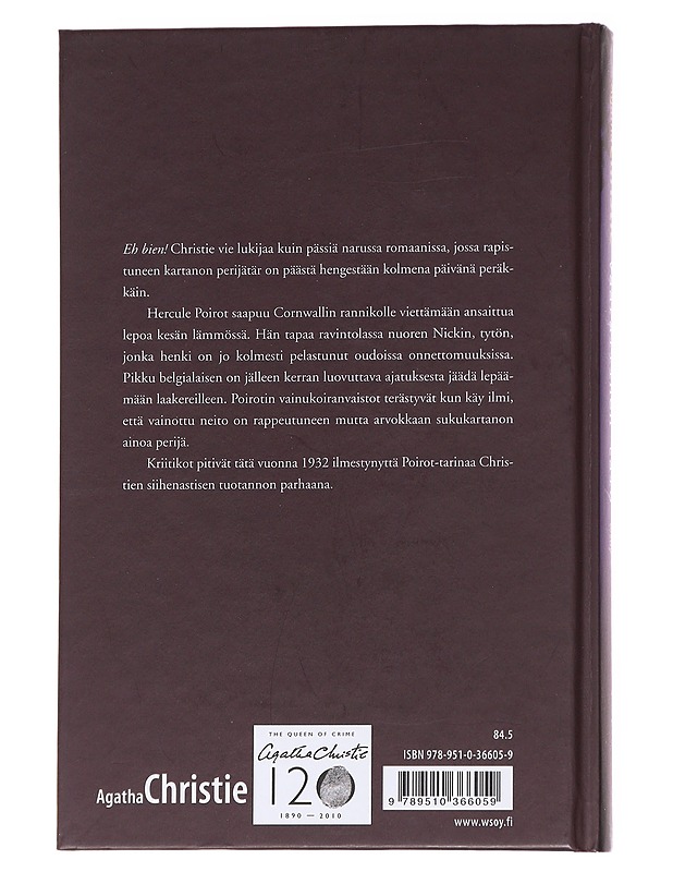 Vaarallinen talo - Christie, Agatha - Romaanit ja novellit - 10105627836 - 1