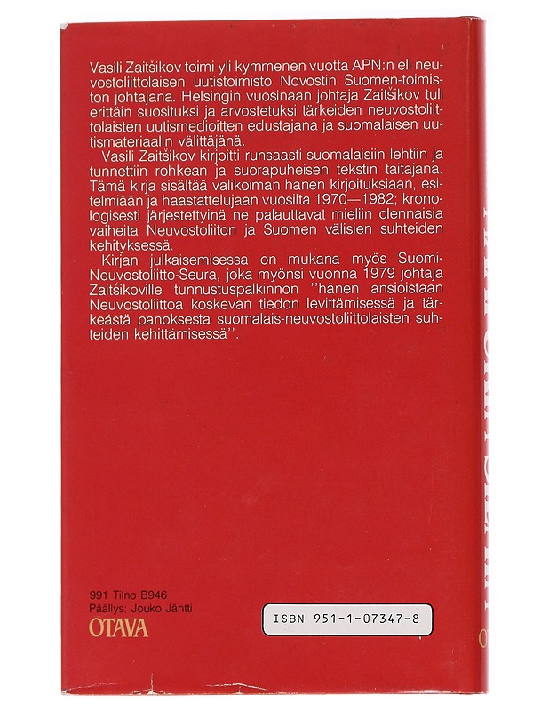 Naapurin silmin - Vasili Zaitsikov - Historiakirjat - 10105627862 - 1