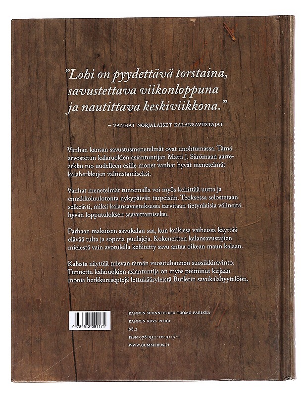 Kalansavustuksen salat - Särömaa, Matti J. - Kirja lahjaksi - 10105627873 - 1