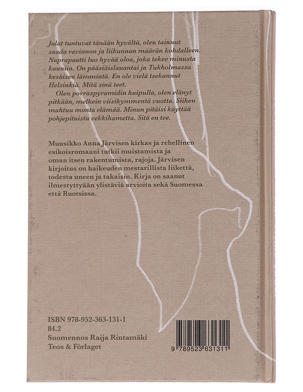 Uni viime yönä - Järvinen, Anna - Romaanit ja novellit - 10105627877 - 1