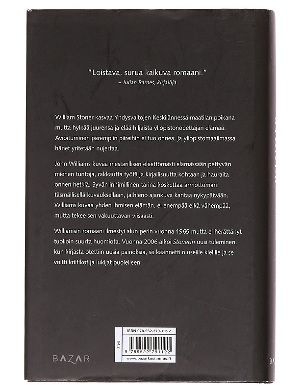 Stoner - Williams, John - Romaanit ja novellit - 10105627881 - 1