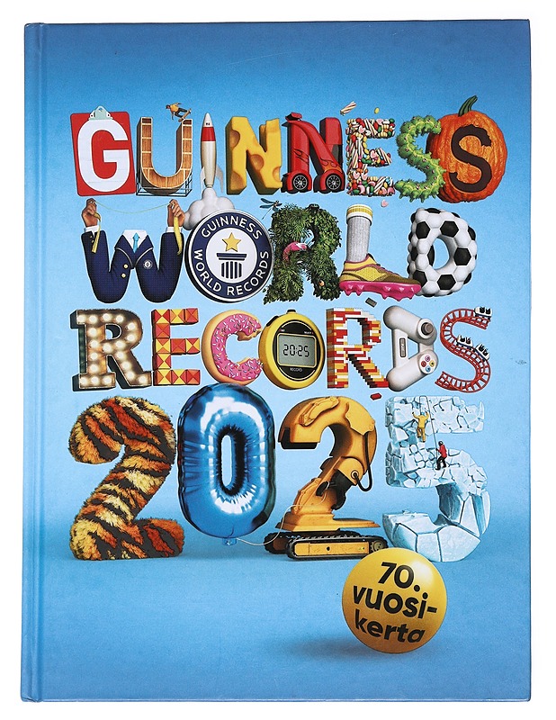 Guinness world records 2025 - Glenday, Craig - Tietokirjat ja oppaat - 10105627928 - 0