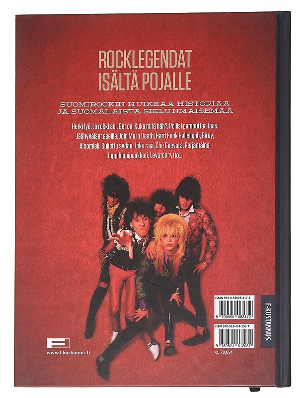 Suomirockin raamattu - Leskelä, Ari - Musiikki- ja elokuvakirjat - 10105627976 - 1