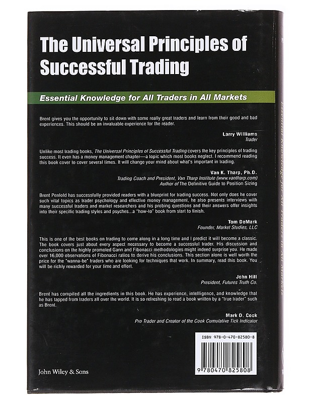 The Universal Principles of Successful Trading - Brent - Tietokirjat ja oppaat - 10105628001 - 1