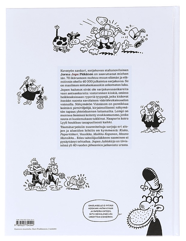 Juhlakirja - Pitkänen, Jope - Sarjakuvat - 10105628057 - 1