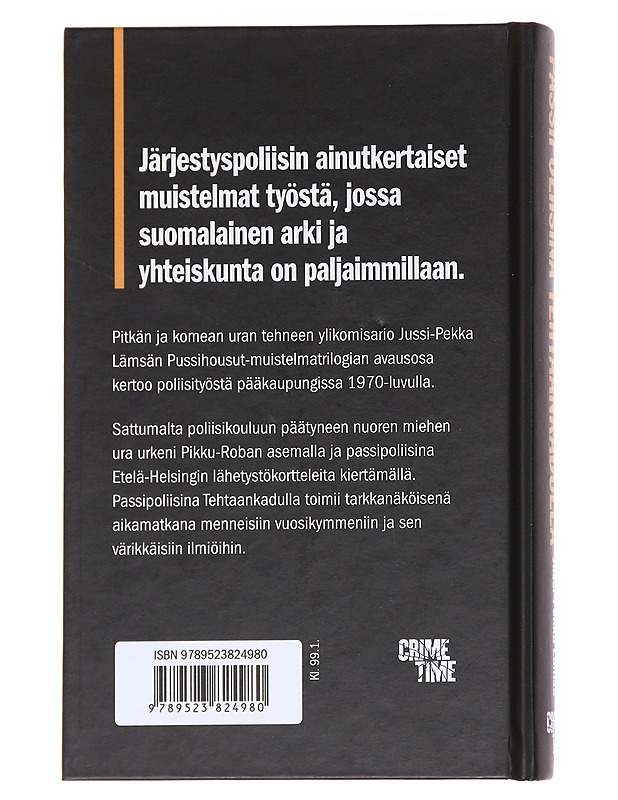 Passipoliisina Tehtaankadulla - Jussi-Pekka Lämsä - Elämäkerrat ja muistelmat - 10105628071 - 1