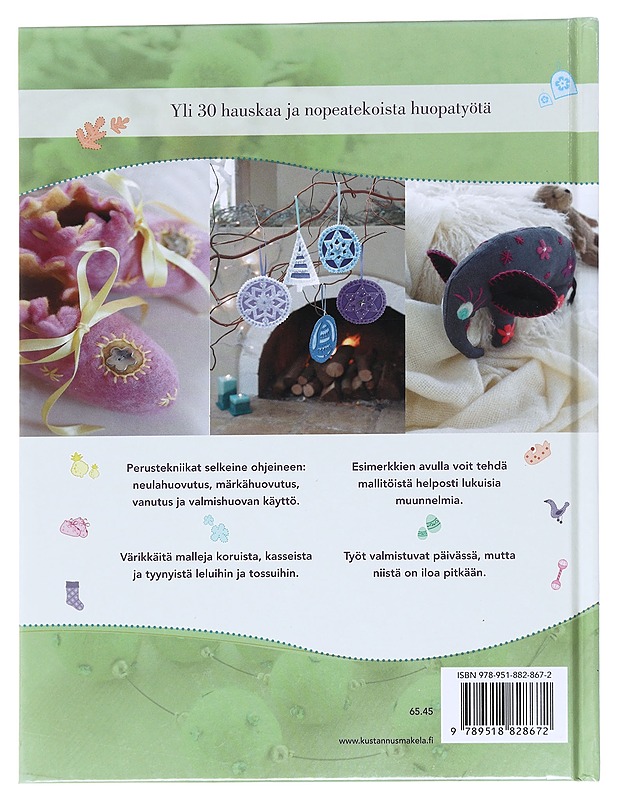 Herttaiset huopatyöt - Kharade, Ellen - Joulukirjat - 10105628110 - 1