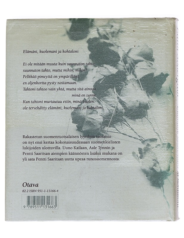 Elämäni, kuolemani ja kohtaloni / kootut runot - Södergran, Edith - Runot ja näytelmät - 10105628147 - 1