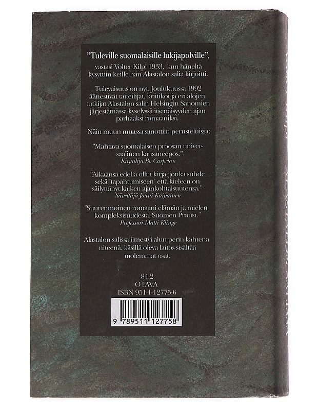 Alastalon salissa / kuvaus saaristosta - Volter Kilpi - Romaanit ja novellit - 10105628169 - 1