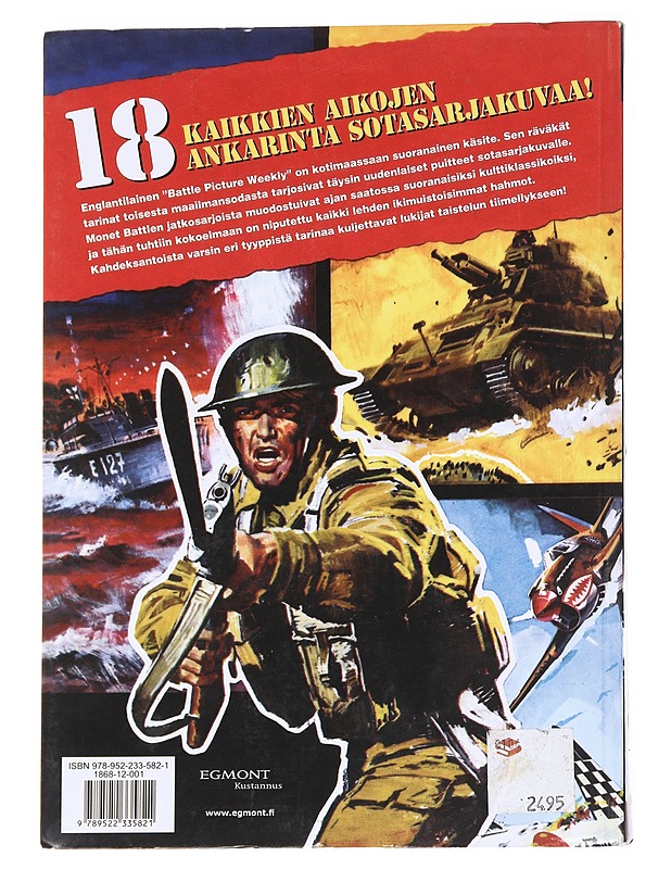 Taistelutarinat / Battle-lehden parhaat sotasarjakuvat - Poussa, Antti - Sarjakuvat - 10105628188 - 1