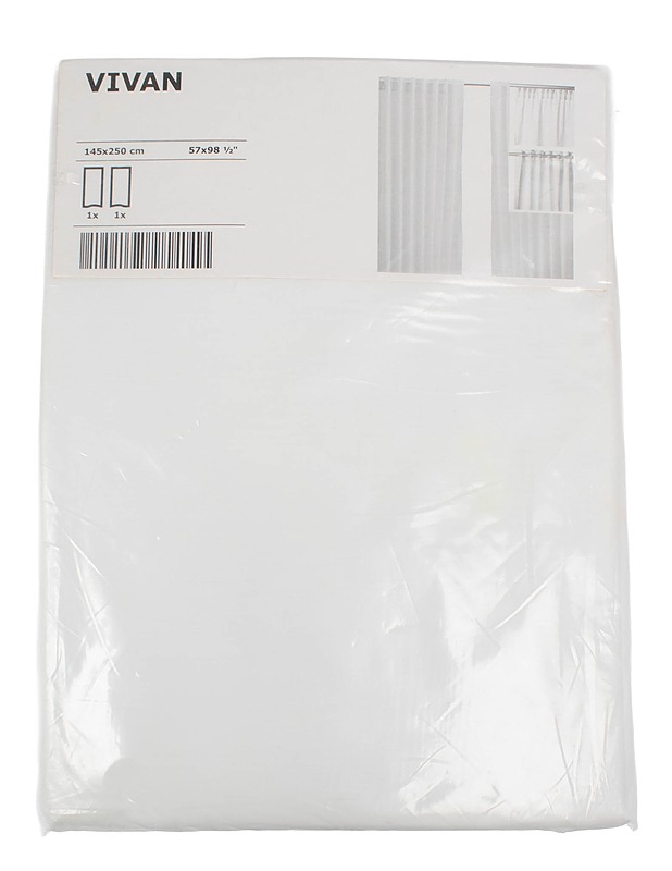 IKEA Vivan verhot, 145x250 cm, 2 kpl - Verhot ja kapat - 10105628221 - 0