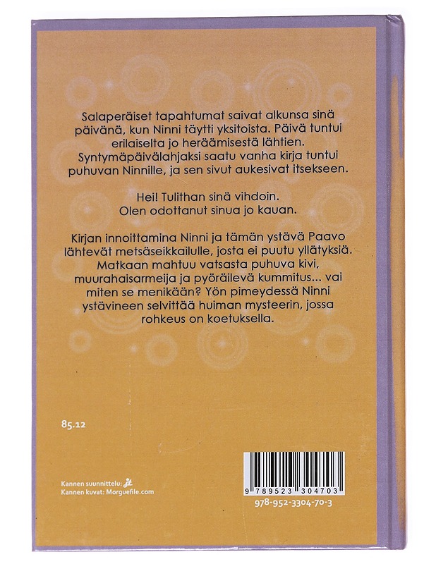 Ninni ja lumottu kirja - Sari Ahonen - Lastenkirjat - 10105628288 - 1