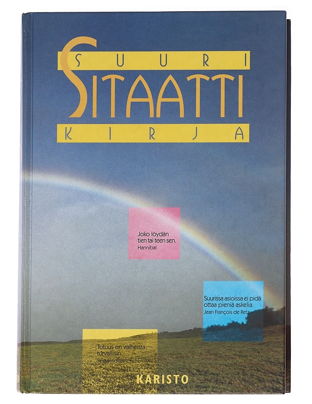 Suuri sitaattikirja - Tietokirjat - 10105628302 - 0
