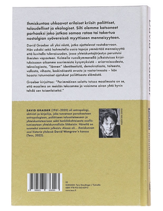 Perimmäinen salattu totuus maailmasta - David Graeber - Harrastekirjat - 10105628306 - 1