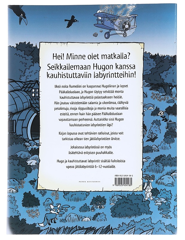 Hugo ja kauhistuttavat labyrintit - Søby, Elsa - Lastenkirjat - 10105628339 - 1