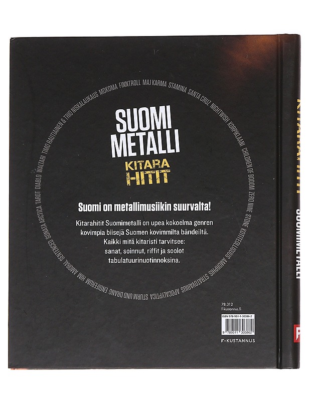 Kitarahitit. Suomimetalli - Leskelä, Ari - Tietokirjat ja oppaat - 10105628349 - 1