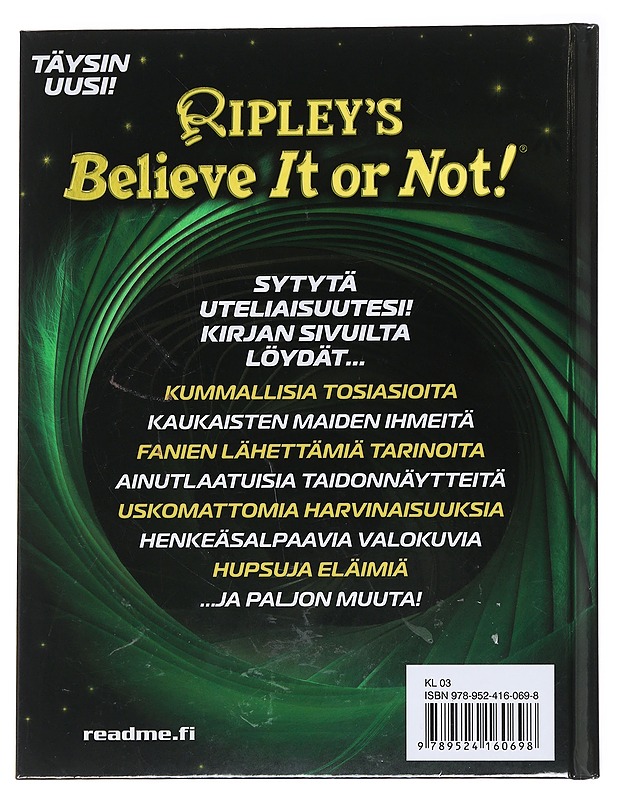 Ripley's believe it or not! 2026 : usko tai älä! - Tibballs, Geoff - Tietokirjat ja oppaat - 10105628357 - 1