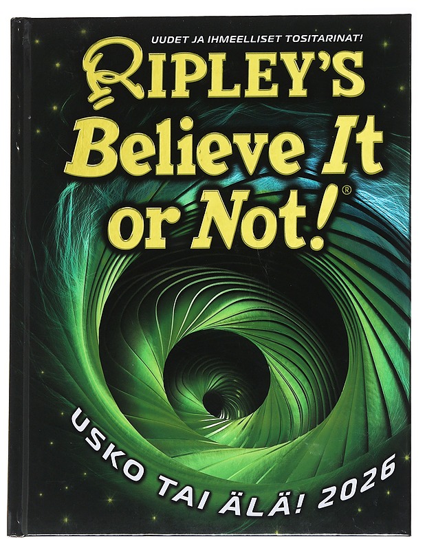 Ripley's believe it or not! 2026 : usko tai älä! - Tibballs, Geoff - Tietokirjat ja oppaat - 10105628357 - 0
