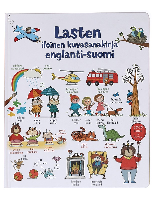 Lasten iloinen kuvasanakirja englanti-suomi - Hindley, Kate - Lastenkirjat - 10105628392 - 0