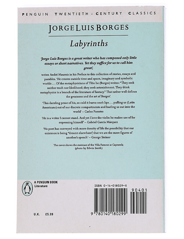 Labyrinths - Borges, Jorge Luis - Romaanit ja novellit - 10105628393 - 1