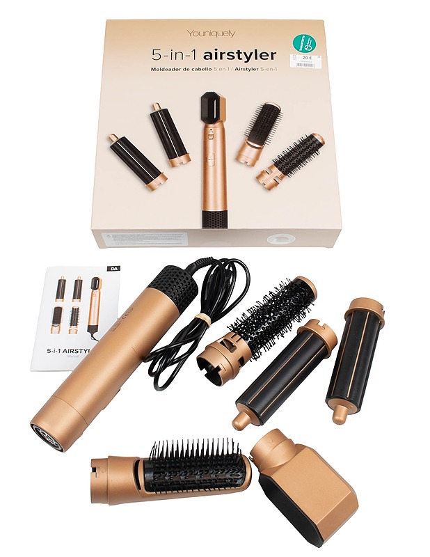 YOUNIQUELY 5-in-1 Airstyler -hiustenmuotoilusetti - Kodinkoneet - 10105628441 - 0