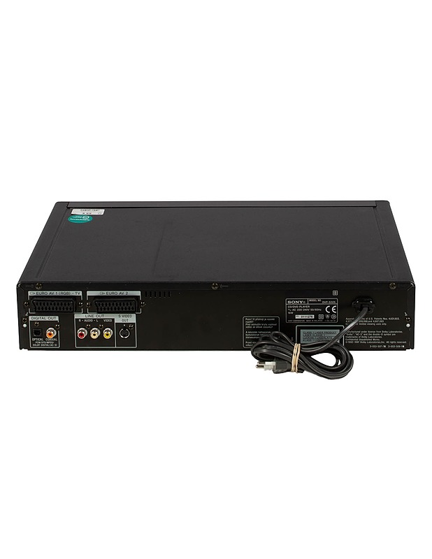 SONY DVP-S325 DVD/CD/VCD -soitin - Viihde-elektroniikka - 10105628450 - 2