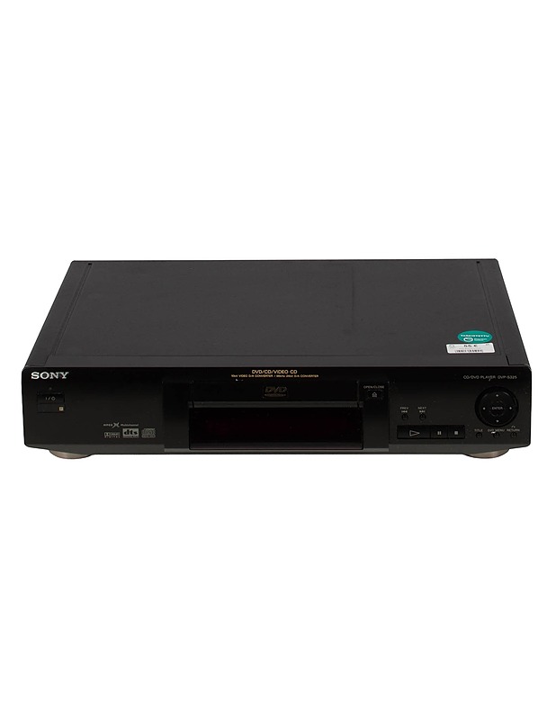 SONY DVP-S325 DVD/CD/VCD -soitin - Viihde-elektroniikka - 10105628450 - 1